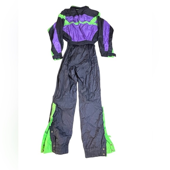 Vintage Couloir One Piece Ski Suit 80's 90's Women' Size 42 - Picture 3 of 15